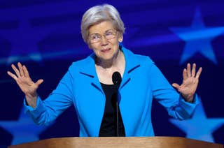 elizabeth warren speaking
